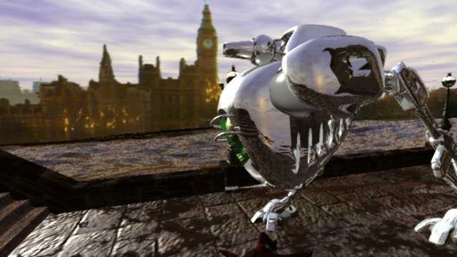 les martiens à Londres